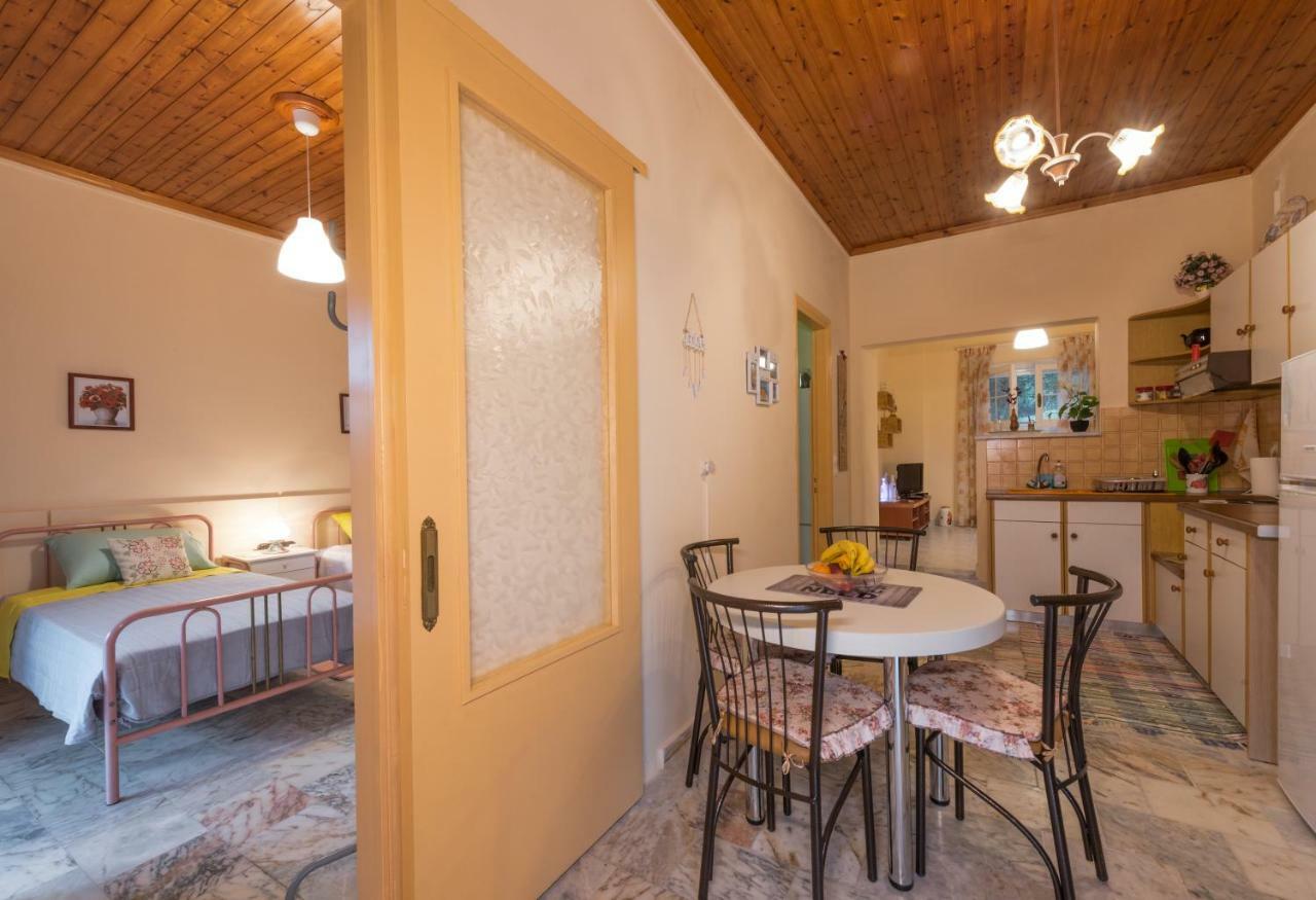 Family Holiday Apartment With Garden & Bbq Velonades  Екстер'єр фото