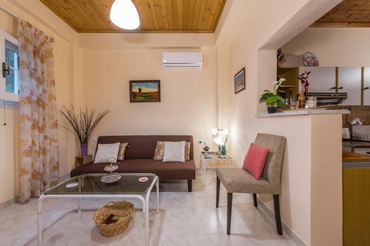Family Holiday Apartment With Garden & Bbq Velonades  Екстер'єр фото